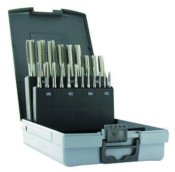 80511670001 Keermestuskomplekt 7X3, käsikeermepuurid M3-M12 Din352 HSS