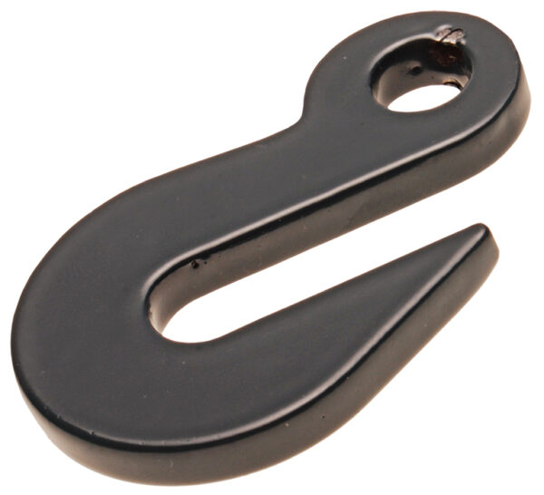 8100-3-8 Closed steel hook for tension lever. Intended for chain size 8mm diameter.