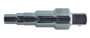 8195-KEY Radiaatiori ventiili astmeline võti 1/2" nelikant sabaga, 5 astet 3/8"-7/16"-1/2"-3/4"-1"