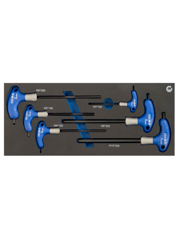 8414909243529 T-käepidemega kuuskant kruvikeerajate kmpl 6 osa H3-H10 1/3 vahtaluses Irimo