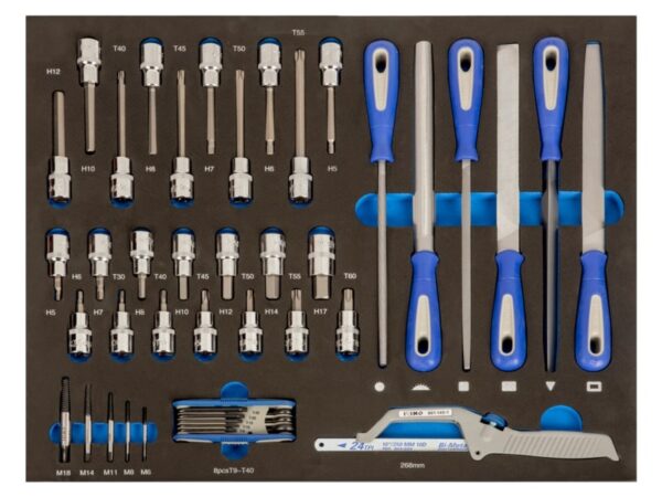 8414909243741 1/4" ja 1/2" padrunotsakute ja viilide kmpl 44 osa 3/3 vahtaluses Irimo