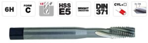8420609298509_1 Masinkeermepuur M9x1.25, HSS-E5 DIN, Spiraalse laastusoonega 15°