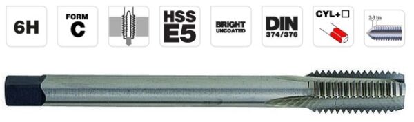 8420609304934_1 Masinkeermepuur M42x4.5, HSS-E5 DIN