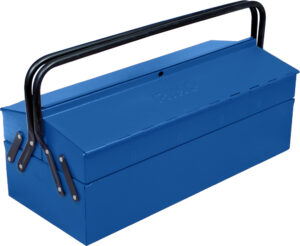 902021 Tööriistakast 3 sahtli osaga 400x210x190mm metallist sinine Irimo