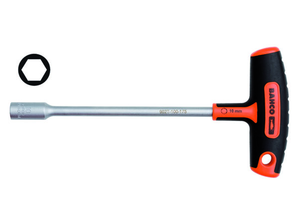 902t-100-175 T-sabaga padrunvõti 10mm 902T 175mm