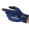 AN11816080 Töökindad Ansell HyFlex 11-816, suurus 8. Eriti õhukesed nailon, spandeks. Peopesa vahtnitriiliga kaetud