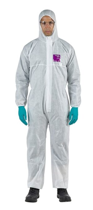 ANWH15S-00138-04 Kaitseülikond ühekordne Type 5/6 Ansell Alphatec 1500, valge, suurus L