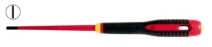 BE-8255SL Elektriku kruvikeeraja ERGO™ SLIM lapik 1,2x6,5x150mm 1000V VDE peenikese teraga