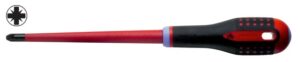 BE-8810SL Elektriku kruvikeeraja ERGO™ SLIM Pozidriv PZ1x80mm 1000V VDE peenikese teraga