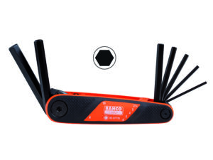 BE-9777B Kokkupandav kuuskantvõtmete kmpl 2-10mm 7 osa