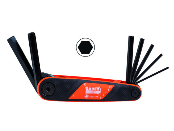 BE-9777B Kokkupandav kuuskantvõtmete kmpl 2-10mm 7 osa