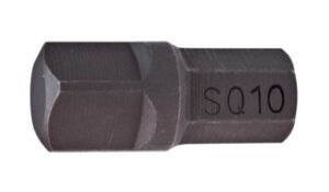 BE5032SQ8 Nelikant otsakud 8mm 5tk 10mm kuuskant saba
