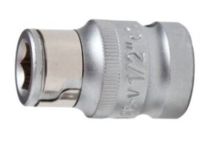 BE504901 Adapter kuuskant 10mm sabaga otsakute jaoks 1/2"