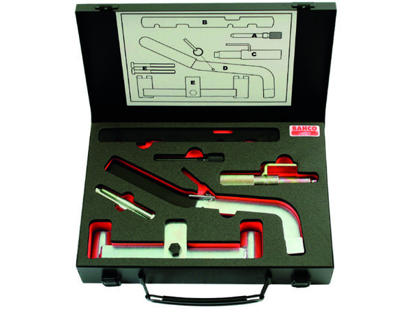 BE52306920 Mootori seadistamise tööriistade kmpl Volvo 1.6 16v, 1.6 1.8 2.0 turbo (1996-2008) C30,S30,S40,V40,S70,C70,S80