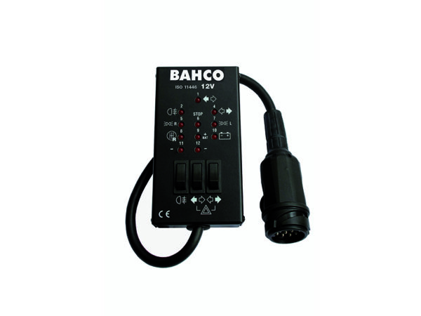 BELT1213 Haagise pistiku tester tulede korrasoleku testimiseks 12V 13 pulka, kaabel 4m