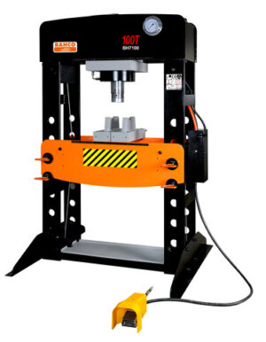 BH7100A Hüdropress 100T kahe kiirusega, pedaaliga