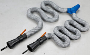 BUCPE3SDH Adapter kahele summuti torule heitgaaside imurile BUCPE