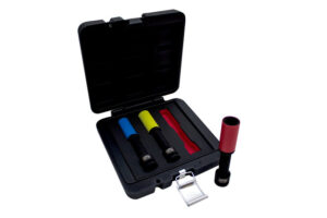 BWSS12P3L 150mm pikkade löökpadrunvõtmete kmpl BWSS12P3L rattapoltidele 3 osa 17/19/21mm