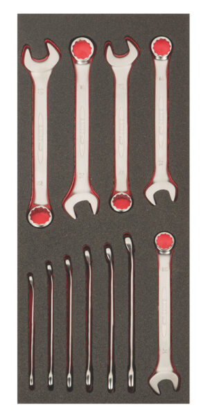 FF1E3009EH 111M lehtsilmusvõtmete kmpl 11osa Fit&Go 1/3 - 8-10-11-12-13-14-15-16-17-18-19mm