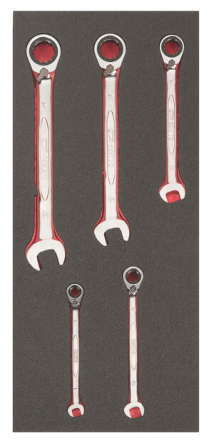 FF1E3010EH 1RM narre-lehtsilmusvõtmete kmpl 5 osa Fit&Go 1/3 - 8-10-13-17-19mm