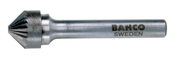 K1008M06 Kõvasulam pöördviil, 90° koonus, diam 10mm, saba 6mm, keskmine raie