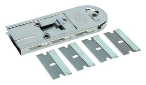 KRSS-01 Klaasi kaabits metallist korpusega + 5 varutera