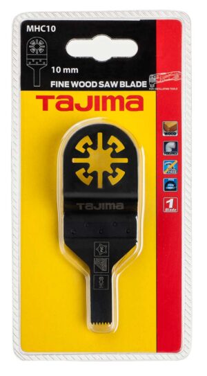 MHC10-1 Tajima multitööriista saetera puidule, plastikule ja pehmele metallile, sirge 10mm