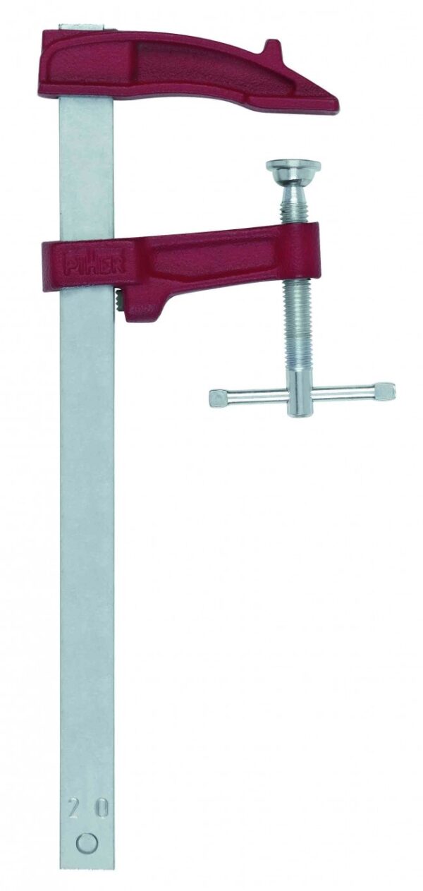 PI01025 Pitskruvi M 25cm, haara sügavus 7cm, libisev T-käepide, max 4000N