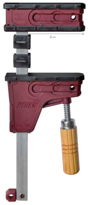 PI02680 Paralleel haaradega pitskruvi PRL 400, 80cm, max 4000N