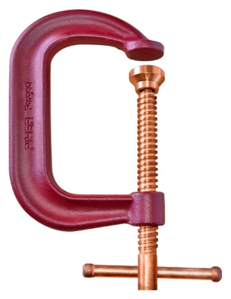 PI55508 C-pitskruvi, vasetatud spindliga, 8cm