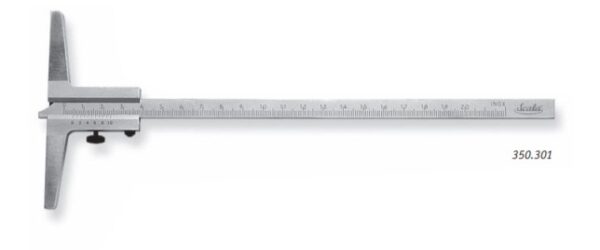 SC350.311 Sügavuse mõõtmise nihik 300x100mm DIN 862