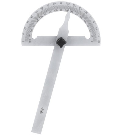 SC486.502 Nurgamõõdik-mall 0-180° 150x120mm mudel 486
