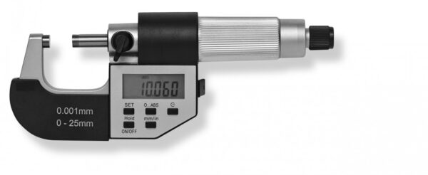 SC536.501 Digitaalne mikromeeter 0-25mm / 0.001mm DIN 863