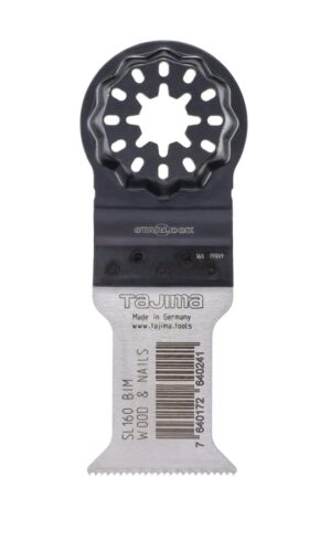 SL160BIM Tajima Starlock multitööriista saetera bimetall 50x35mm, naeltega puidule
