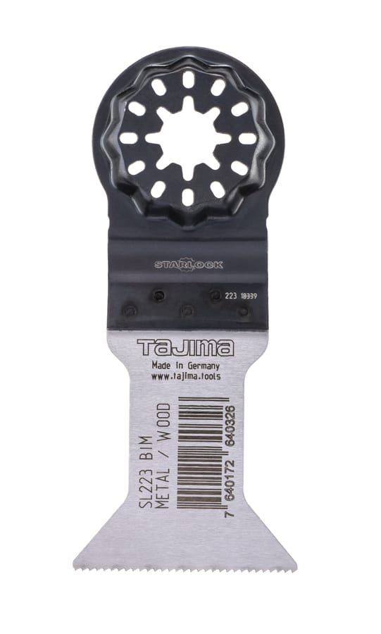 SL223BIM Tajima Starlock multitööriista saetera bimetall 55x44mm, metallile ja puidule