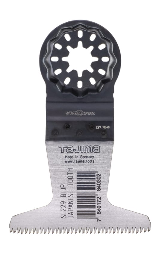 SL229BIJP Tajima Starlock multitööriista saetera bimetall 50x65mm, Jaapani hammastus