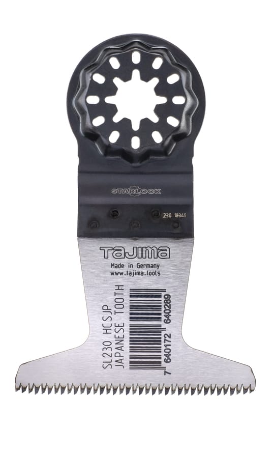 SL230HCSJP Tajima Starlock multitööriista saetera HCS 50x65mm, Jaapani hammastus