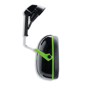 UV2600201 Kõrvaklapid kiivrile Uvex K1H SNR: 27 dB, must/roheline