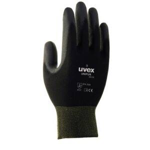 UV6024811 Töökindad Uvex Unipur 6639 PU, mustad, suurus 11