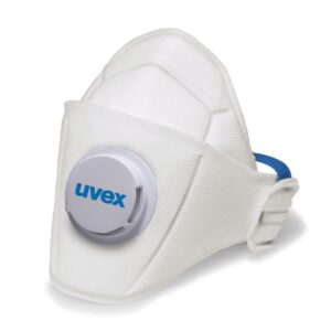 UV8765110 Tolmumask UVEX silv-Air Premium FFP1 volditav, klapiga