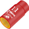 WE05004951001 Wera VDE Zyklop 3/8" drive socket 7.0 x 46.0 mm