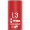 WE05004957001 Wera VDE Zyklop 3/8" drive socket 13.0 x 46.0 mm