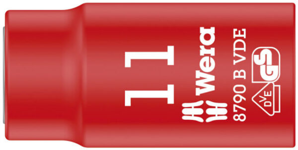 WE05004959001 Wera VDE Zyklop 3/8" drive socket 15.0 x 46.0 mm