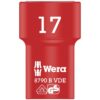 WE05004961001 Wera VDE Zyklop 3/8" drive socket 17.0 x 46.0 mm