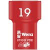 WE05004963001 Wera VDE Zyklop 3/8" drive socket 19.0 x 46.0 mm