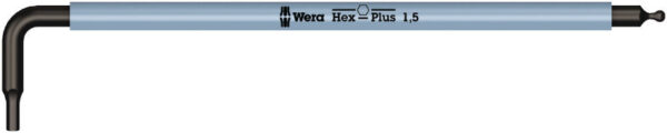 WE05022600001 Long arm hex key 950 SPKL Hex-Plus SW 1,5 iceblue