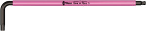 WE05022606001 Long arm hex key 950 SPKL Hex-Plus SW 3,0 brightpink