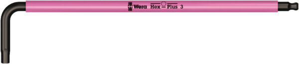 WE05022606001 Long arm hex key 950 SPKL Hex-Plus SW 3,0 brightpink