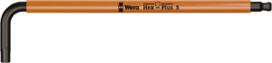 WE05022610001 Long arm hex key 950 SPKL Hex-Plus SW 5,0 brightorange