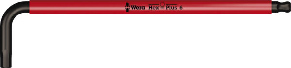 WE05022612001 Long arm hex key 950 SPKL Hex-Plus SW 6,0 red